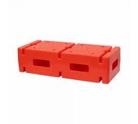 Brique avec support pour broche et cerceau Softee Rouge TU