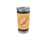 Brique & Brown Hawk Gobelet isotherme en acier inoxydable double paroi