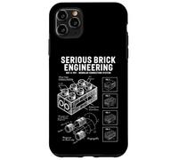 Brique de Construction de Jouets - Blocs brevetés - Maître de Construction Coque pour iPhone 11 Pro Max