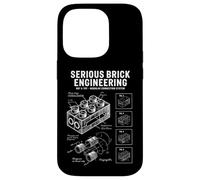 Brique de Construction de Jouets - Blocs brevetés - Maître de Construction Coque pour iPhone 14 Pro