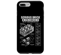 Brique de Construction de Jouets - Blocs brevetés - Maître de Construction Coque pour iPhone 7 Plus/8 Plus