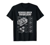 Brique de Construction de Jouets - Blocs brevetés - Maître de Construction T-Shirt