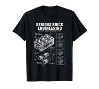 Brique de Construction de Jouets - Blocs brevetés - Maître de Construction T-Shirt Graphique avec Valeur