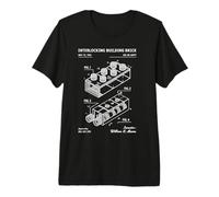 Brique de Construction de Jouets - Blocs brevetés - Maître de Construction T-Shirt Haut de Gamme