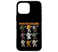 Brique de Construction pour Halloween - Pixel Gamer - Fantôme - Zombie - Garçons Coque pour iPhone 16 Pro Max