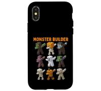 Brique de Construction pour Halloween - Pixel Gamer - Fantôme - Zombie - Garçons Coque pour iPhone X/XS