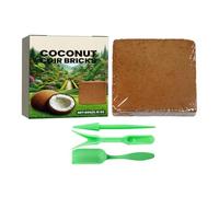 Brique De Plantation - Briques en Fibre De Coco À Base De, Paillis Réutilisable Compressé, Blocs De Briques Végétales De Mélange D'empotage | pour La Transplantation De Fleurs De Système Hydro
