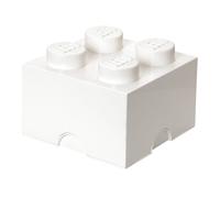 Lego - Brique Lego Blanche De Rangement 4 Plots