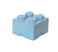 Brique de rangement 4 tenons - bleu clair