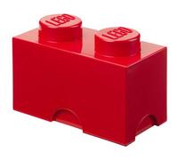 Brique de Rangement Lego 2 tenons 2,6 Litres - Rouge