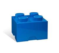 Brique de rangement Lego 4 tenons 5,7 litres - Bleu