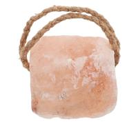 Brique de Sel à Lécher pour Chevaux et Chèvres, Pierre Rose 1-2 Kg | Installation Suspendue Corde, pour Ferme et Écurie, Soutient L’élevage, Réduit les Remplacements Couleur Aléatoire