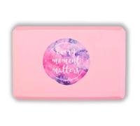 Brique De Yoga ""Every Moment Matters"" Yoggys Rose