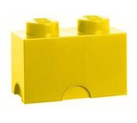Brique empilable jaune 2 plots LEGO® Sablon Multicolore G