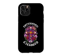 Brique Mexicaine décorée pour l'éternité Dia De Los Muertos Coque pour iPhone 11 Pro