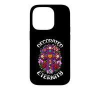 Brique Mexicaine décorée pour l'éternité Dia De Los Muertos Coque pour iPhone 14 Pro