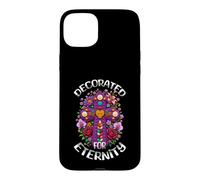Brique Mexicaine décorée pour l'éternité Dia De Los Muertos Coque pour iPhone 15 Plus