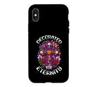 Brique Mexicaine décorée pour l'éternité Dia De Los Muertos Coque pour iPhone X/XS