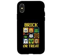 Brique ou friandise Halloween Costume Master Builder Blocks Kids Coque pour iPhone X/XS