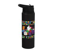 Brique ou friandises Brique Building Halloween Master Builder Stainless Steel Insulated Water Bottle