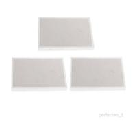 Brique réfractaire - SHIWAKI - 3 pièces - Céramique - 13 6x9 7x1 2 cm - Blanc Blanc blanc CARRELAGE