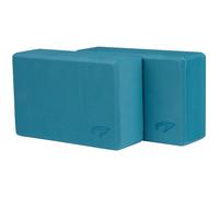 Avento Brique de yoga (lot de 2) Bleu 23 x 15 x 7,6 cm