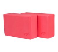 Avento Bloc de yoga 23 x 15 x 7,6 cm Rouge 2 unités