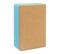 Brique Yoga Exercise Blocks for Working Out High Density Multipurpose Block Soft Portable Indoor and Outdoor Yoga(Blue)