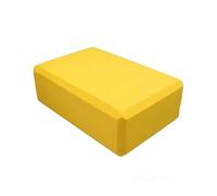 Brique Yoga Yoga Block Set Brick Fitness Belt for Exercise Workout Training Stretching Bolster(Yellow)