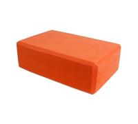 Brique Yoga Yoga Blocks Foam Brick for Fitness Training Props Bolster Pillow Cushion Stretching Exercise BodyBuilding Equipment(Orange)