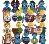 Briques Avatar pour jouets, cadeaux TP379-386 DT030, Mini figurines d'action, blocs de construction pour enfants, cadeaux de fête, nouvelle collection XH2004