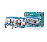 Briques Compatibles Lego - Construction - La ville - Autobus - Sluban