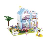 Briques Compatibles Lego - Construction - Rêve de fille - - Maison familiale - Sluban