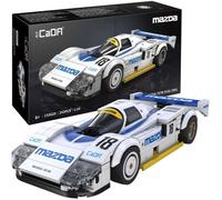Briques de construction - CADA - Mazda 787B C55029W - 242 pièces - Échelle 1:24 - Carrosserie blanche
