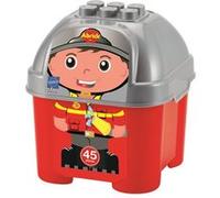 Briques de construction Ecoiffier Abrick Baril pompier 45 pièces Rouge Multicolore G
