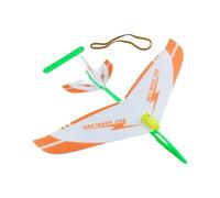 Briques De Construction pour | Figurines Avion Planeur À Construire - Modèle Collection Planeur À Moteur par Courroie Élastique Jouet pour Filles Et Garçons