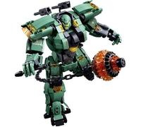 Briques de construction - SLUBAN - M38-B1153 - 542 pièces - Mecha robot armure futuriste - Vert
