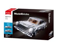 Briques de construction - SLUBAN - Voiture agent secret - 325 pièces - Gris - Dès 10 ans