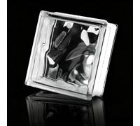 Briques de verre pleines pour cloisons modernes, blocs en cristal pour séparateurs de pièces, verre décoratif d'intérieur pour maison, bar et hôtel(B)
