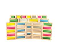 Briques géantes arc-en-ciel 36 pcs