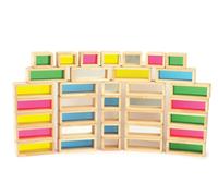 TickiT Briques géantes arc-en-ciel 36 pcs Multicolore