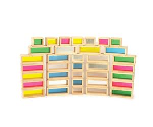 Briques géantes arc-en-ciel 36 pcs