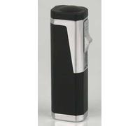 Briquet 3 flammes avec rundcutter noir 6 mm
