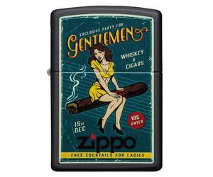 Briquet à essence Cigar Girl Zippo