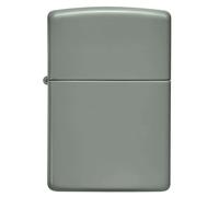 Zippo, Briquet Véritable Briquet Coupe-Vent en métal Durable, Design Moderne et élégant, idéal pour Les aventuriers Rechargeable, Garantie à Vie Couleur : Classic Sage, Classic Sage