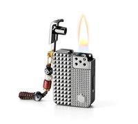 Briquet à kérosène à capteur intelligent avec quatre méthodes d'allumage