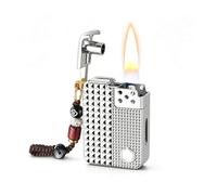 Briquet à kérosène à capteur intelligent avec quatre méthodes d'allumage