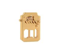 Briquet à kérosène à recharge de cycle, briquet à kérosène en métal à l'ancienne, avec fenêtre d'observation du carburant, briquet d'allumage à culbuteur, adapté à la nature sauvage, aux voyages, au c