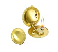 Briquet à kérosène antique, briquet à mèche en métal, briquet rétro, briquet tubulaire à allumage automatique, huile de briquet recyclable, briquet en cuivre pur de haute qualité, adapté aux hommes et