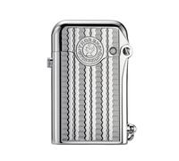 Briquet à kérosène rétro Suisse en cuivre à Flamme Douce, allumage Automatique, Rechargeable, Gravure, Luxueux, pièce de Collection, Cadeau pour Mari, Thorens Gen 1 Single Claw Motif Vagues